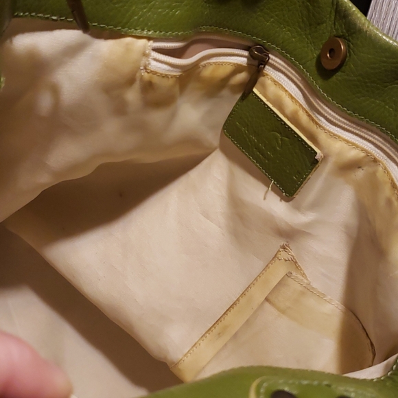 Lamarthe leather handbag - Picture 7 of 9